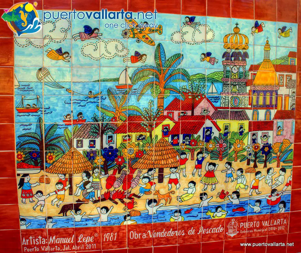 The Fishmongers (Tiles - Manuel Lepe)
